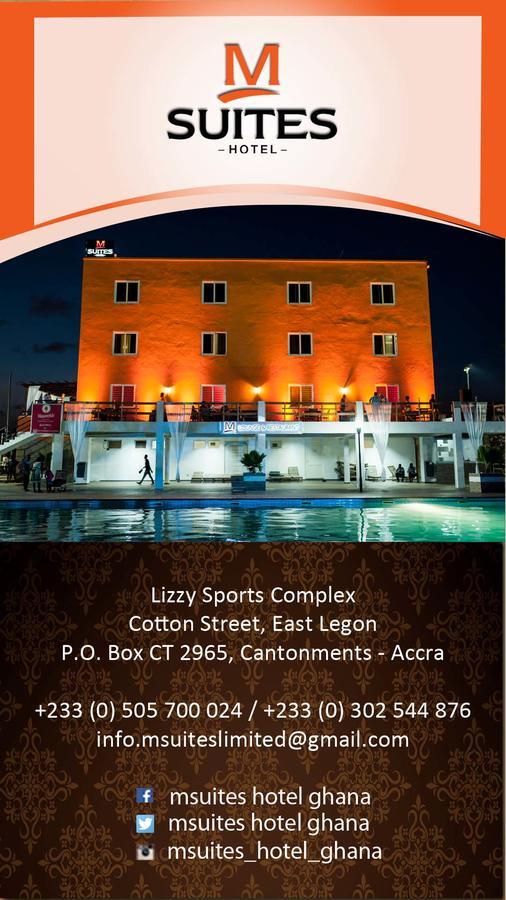 M Suites Hotel Accra Exterior foto